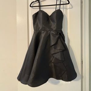 Black formal dress, size small, worn once